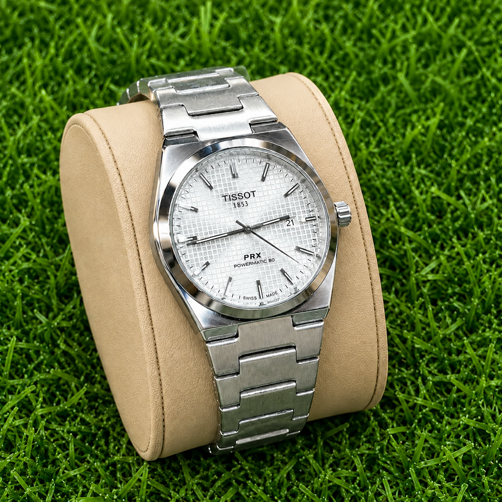 Tissot PRX Style Luxury Silver Watch – Butterfly Lock