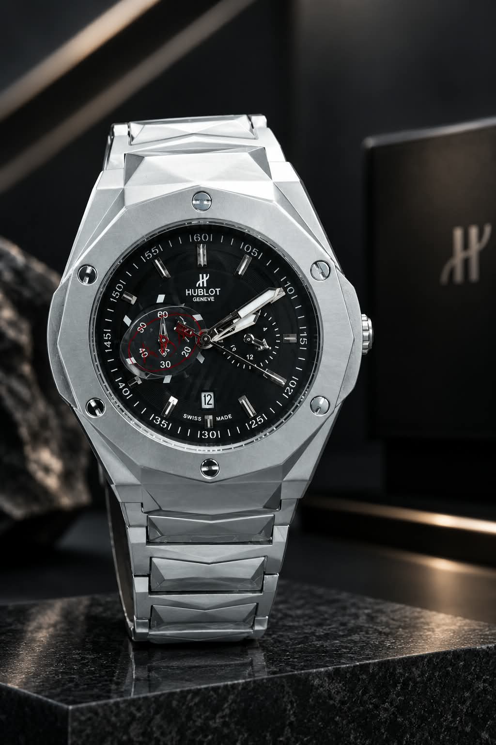 HUBLOT Premium watch with Date adjustable dial