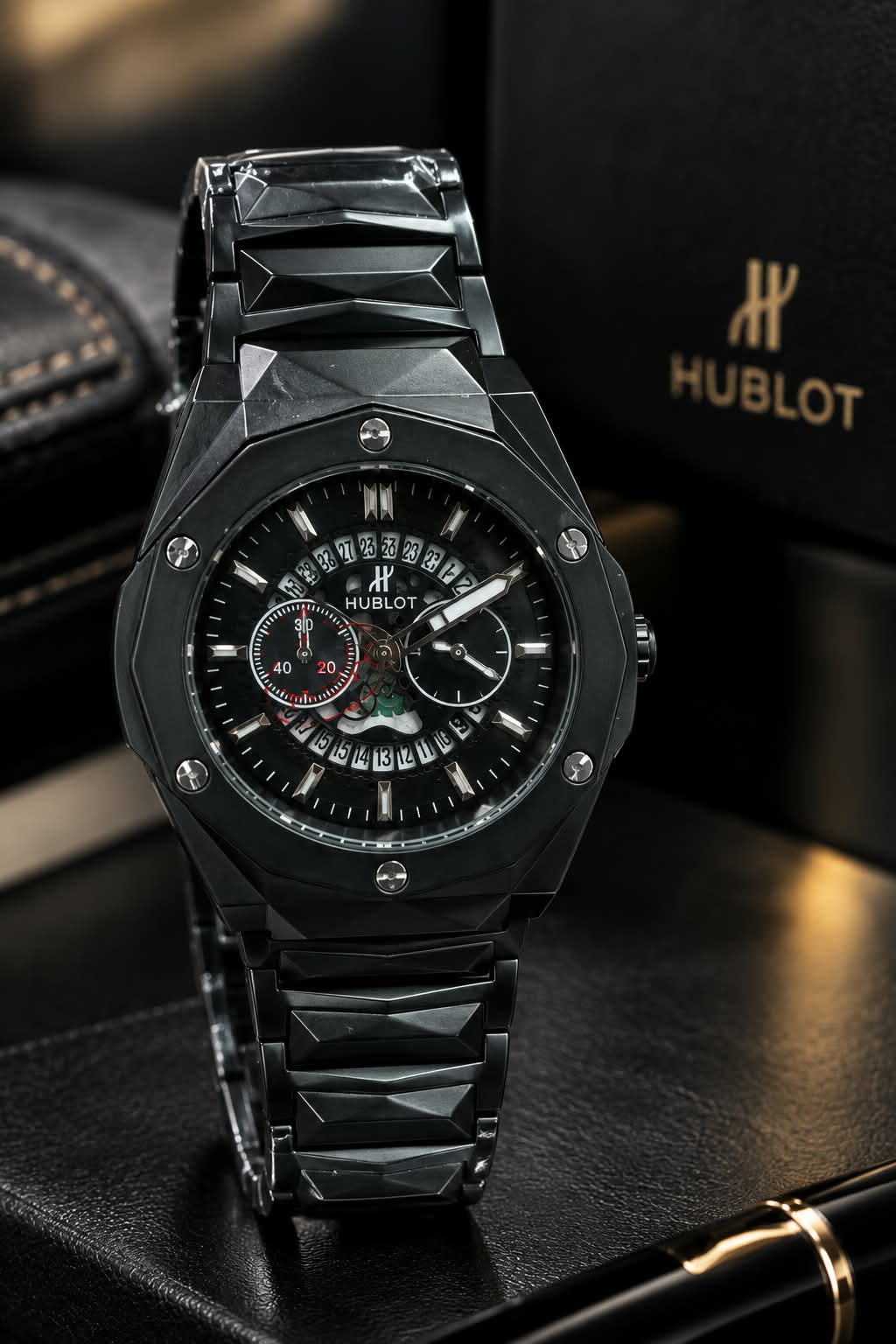 HUBLOT Premium watch with Date adjustable dial