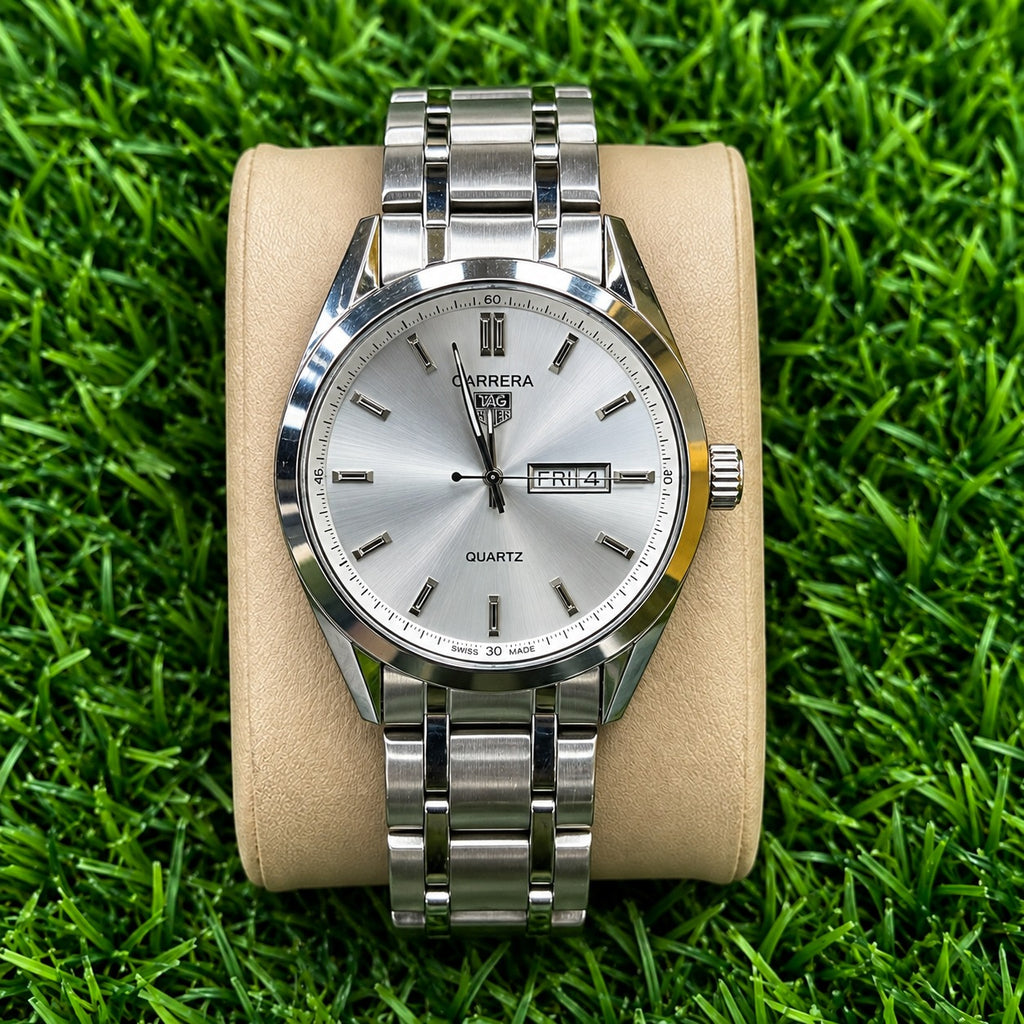 CARRERA Quartz Luxury Sliver Watch