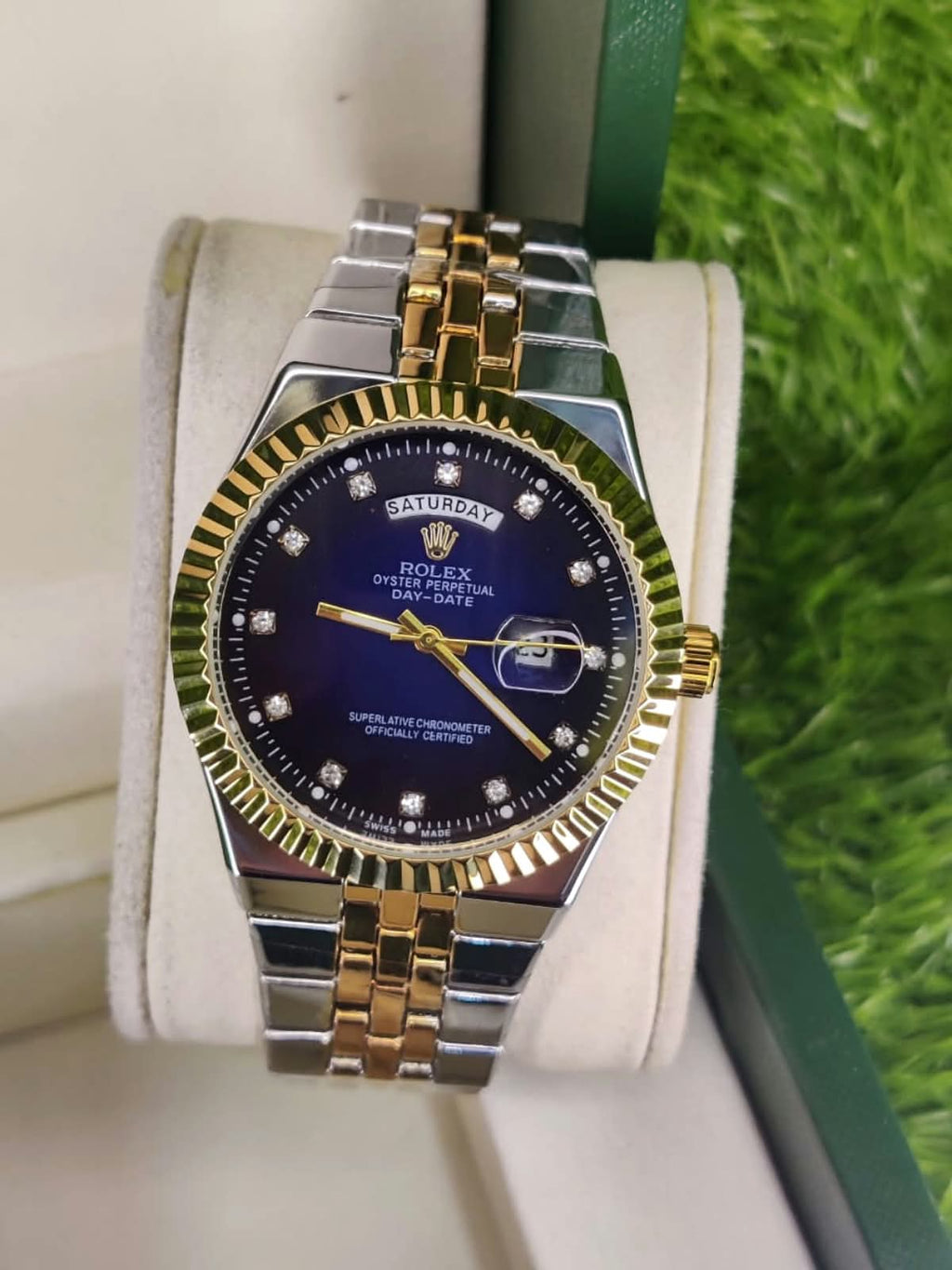 Rolex Day-Date Luxury Classic Watch – Premium Stainless Steel Timepiece