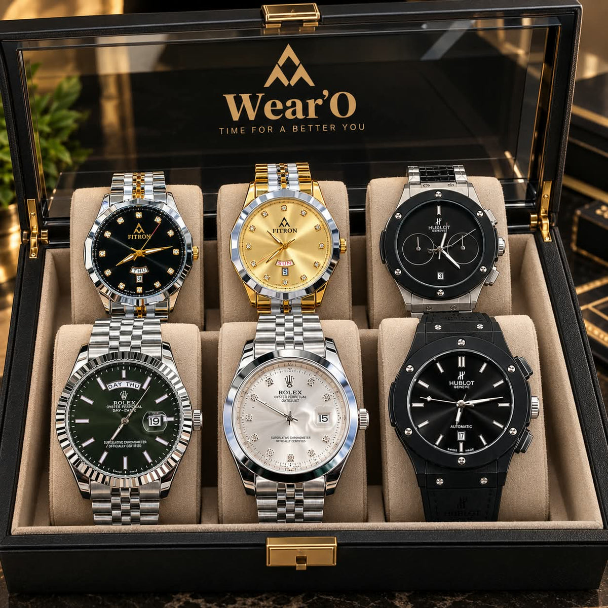 PACK OF 6 PREMIUM WATCHES
